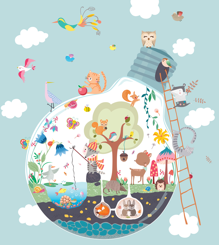 Фотошпалери LeoPrint Рукавичка - Зображення