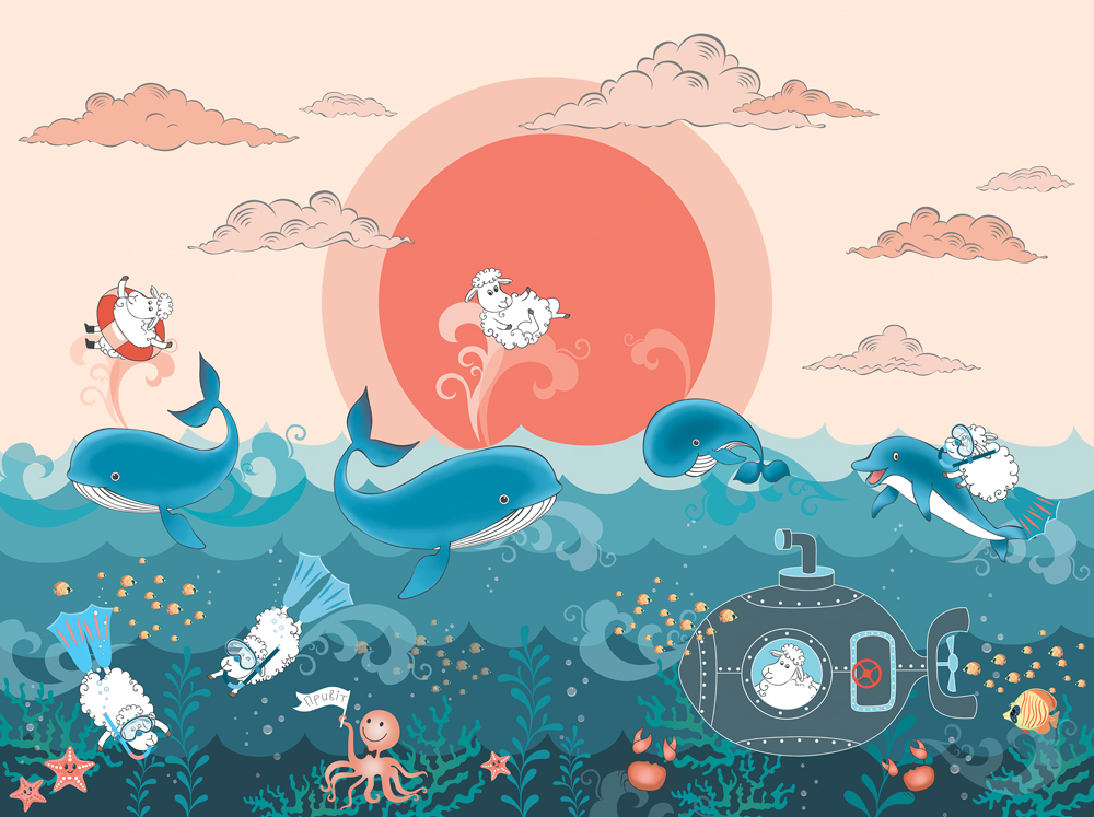 Фотошпалери LeoPrint У пошуках скарбів - Зображення