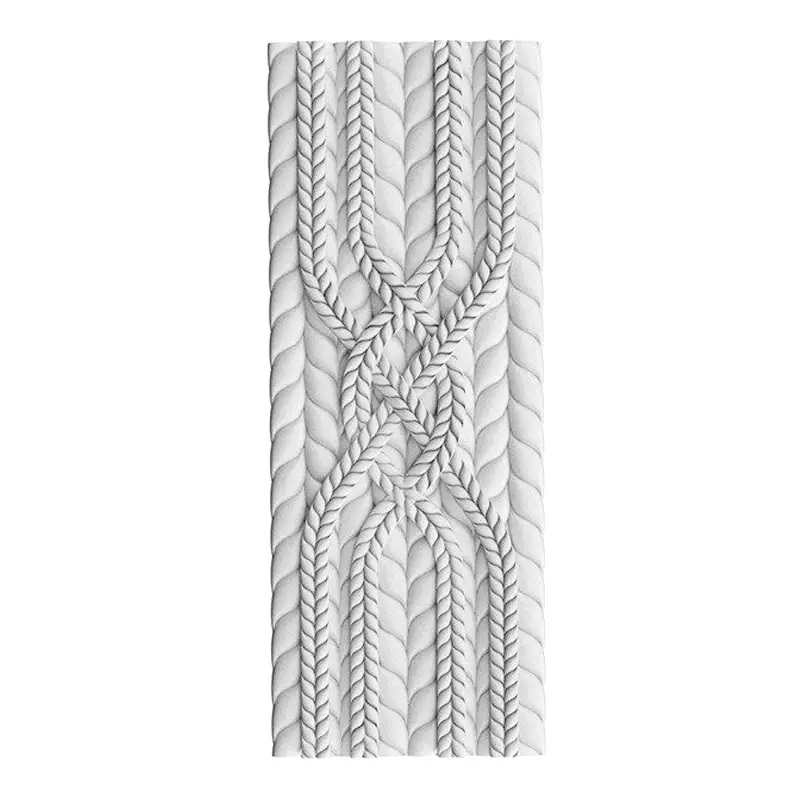 Панель поліуретанова Art Decor (W 312 Косичка (250х650х30 мм)), ELITE DECOR - Зображення