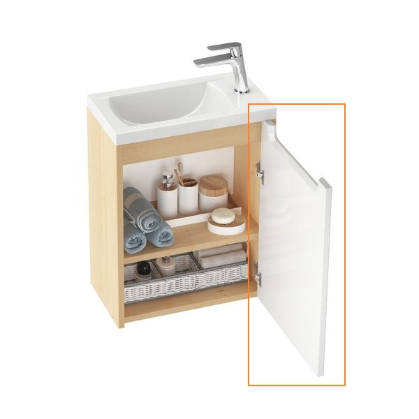 Двері для шафки під умивальник SD 400 R CLASSIC, RAVAK - Зображення