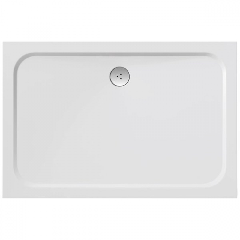 Душовий піддон GIGANT PRO 100x80 CHROME, RAVAK - Зображення