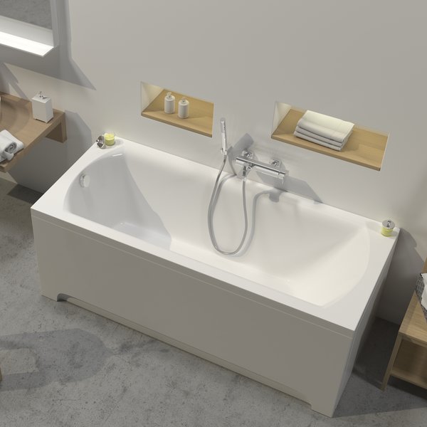 Панель до ванни фронтальна A CLASSIC U 160 ST, RAVAK - Зображення XAU0000006-3.jpg