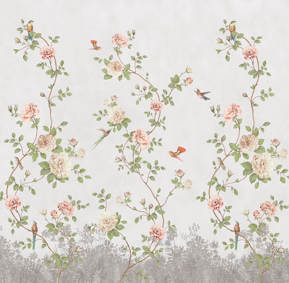 Фотошпалери LeoPrint Чайна троянда - Зображення