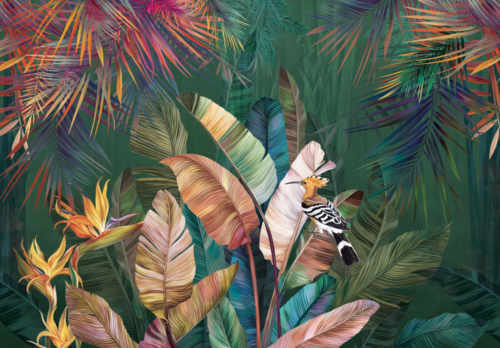 Фотошпалери LeoPrint Тропічна веселка - Зображення XIXS7ZM_PW-0047.jpg