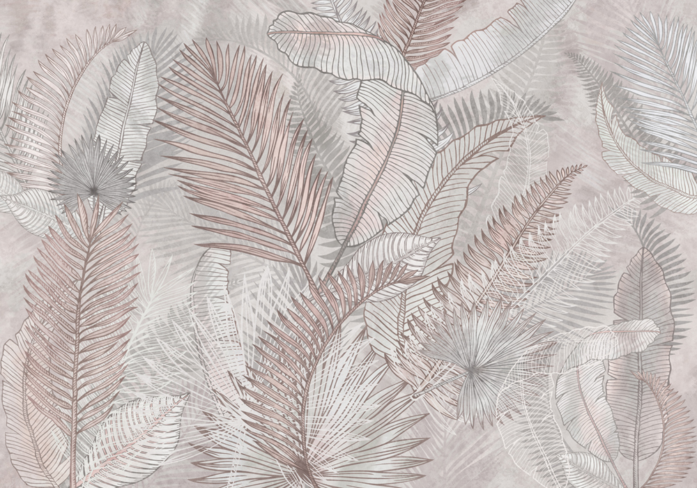 Фотошпалери LeoPrint Тропічний мікс - Зображення