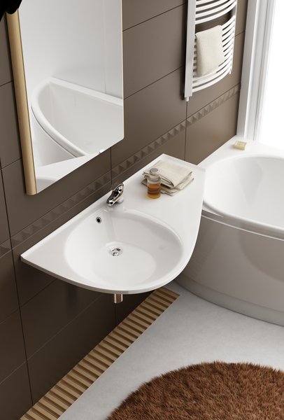 Умивальник AVOCADO R, RAVAK - Зображення XJ1L1100000-1.jpg