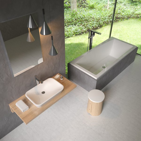 Умывальник CERAMIC 600 R, RAVAK - Зображення XJX01160002-1.jpg