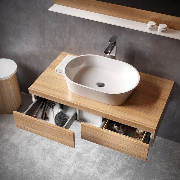 Умивальник SOLO 580, RAVAK - Зображення XJX01358000-1.jpg