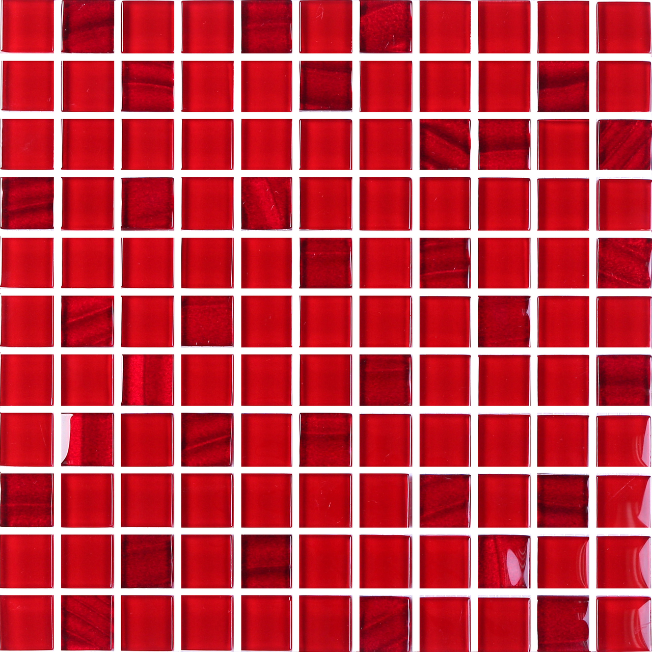 Мозаїка GM 8016 C2 Red Silver S6-Cherry 300x300x8 Котто Кераміка - Зображення a339b-gm-8016.jpg