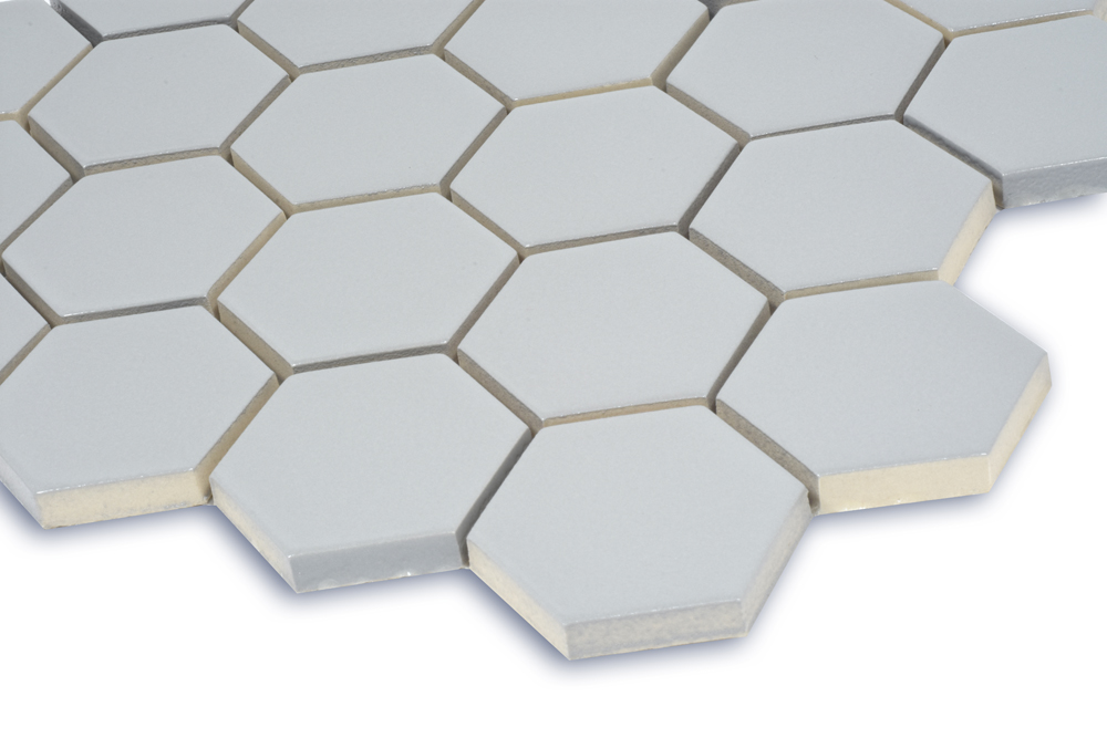 Мозаїка H 6002 Hexagon Grey Silver 295×295x9 Котто Кераміка - Зображення a659c-h_6002-grey-silver-.jpg