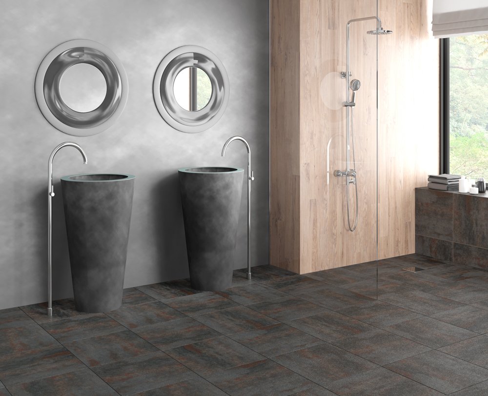 Плитка керамогранітна Trendo Nero 420x420x7 Cersanit - Зображення a694d-cersanit_trendo-nero-42x42.jpg