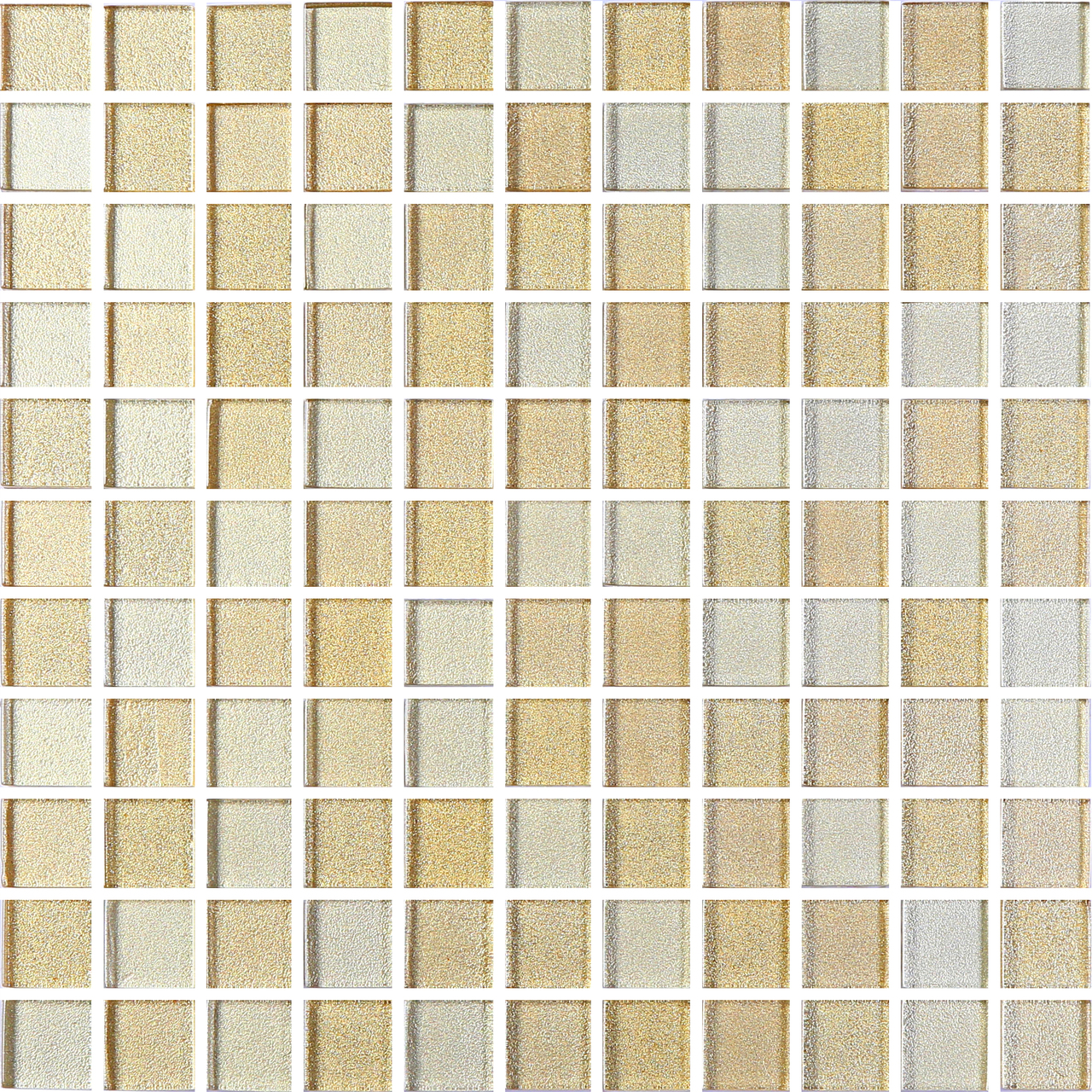 Мозаїка GM 8012 C3 Gold Brocade-Gold-Champagne 300x300x8 Котто Кераміка - Зображення