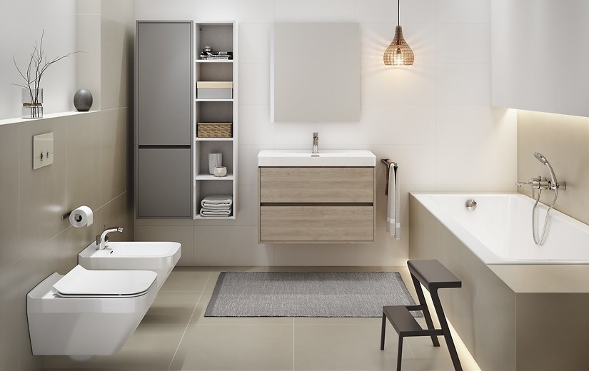 Умивальник  100 см Crea (CCWF1007338215), Cersanit - Зображення ae35a-cersanit-100.jpg