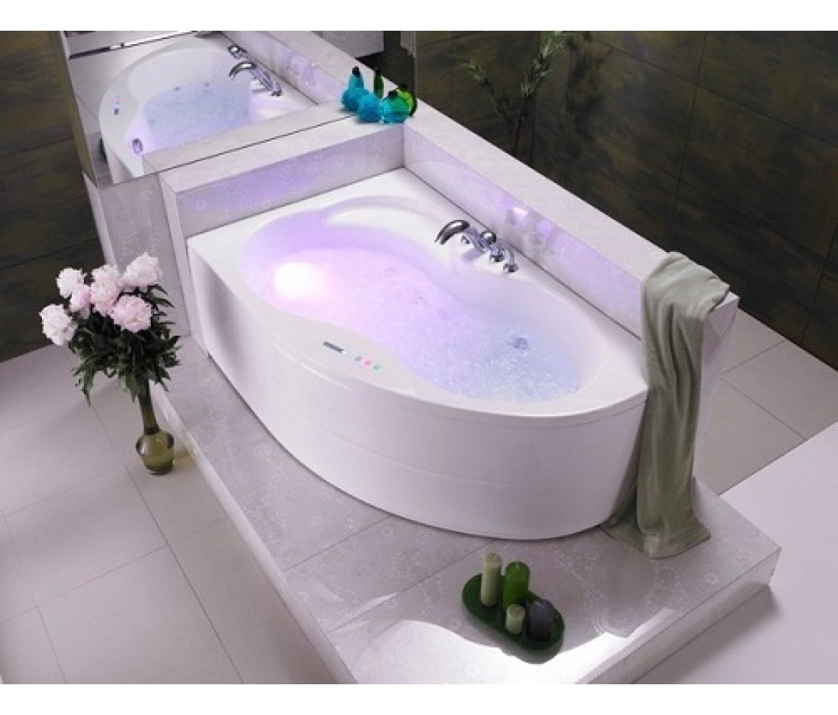 Панель до ванни ліва Mistral 170, Poolspa - Зображення aec7a-pwa3x10zn000000.jpg