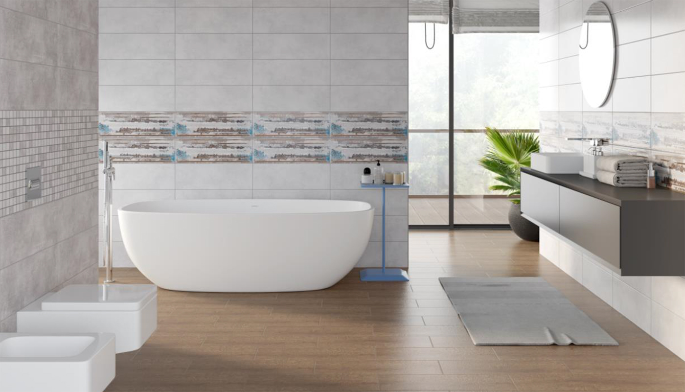 Декор Snowdrops Inserto Lines 200×600x8,5 Cersanit - Зображення af242-cersanit-snowdrops-inserto-lines.jpg