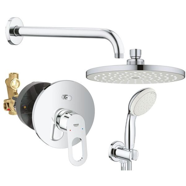 Душова система BauLoop (2908100L) Grohe - Зображення b02dc-grohe-bau-loop-2908100l-1.800x600.jpg