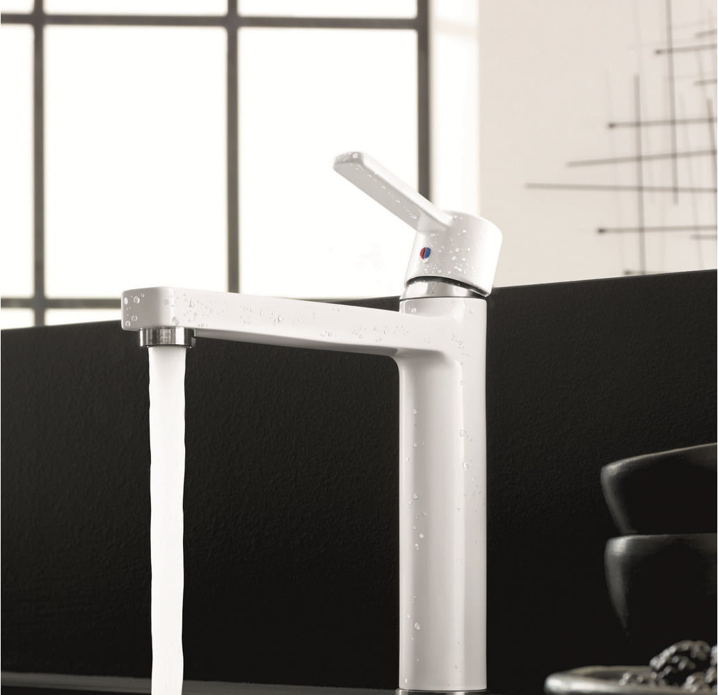 Смеситель для умывальника DN 10 Zenta (389739175) белый, Kludi - Зображення b0f3c-kludi-zenta-389739175.jpg