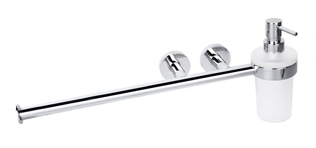 Тримач для рушників з дозатором Omega (104019012), Bemeta - Зображення b1d1f-cfb97ae34d8a08f5284472a8ffa45f1cw1ldrvi4.jpg