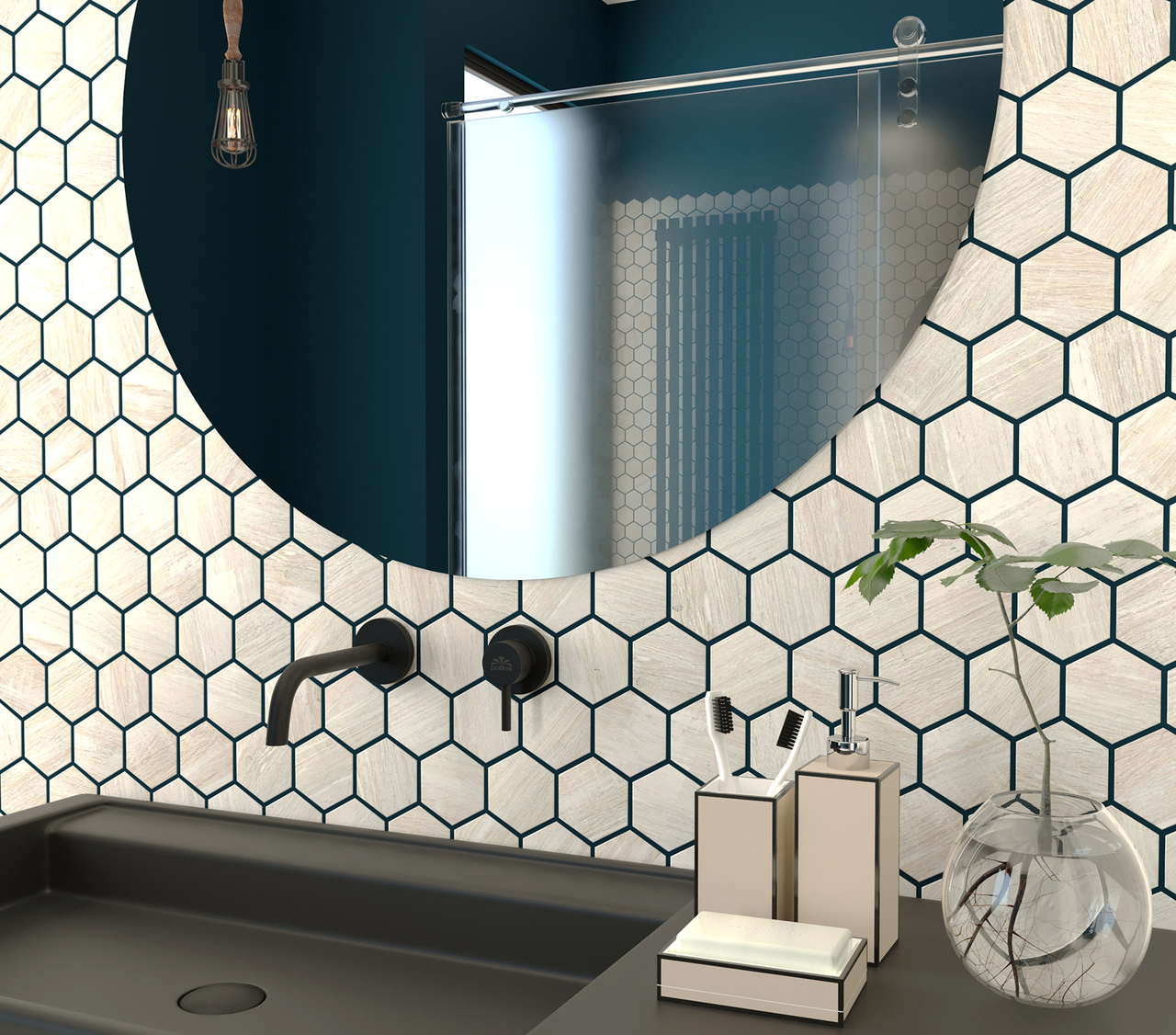 Мозаїка HP 6004 Hexagon 295x295x9 Котто Кераміка - Зображення b286d-1.3.jpg