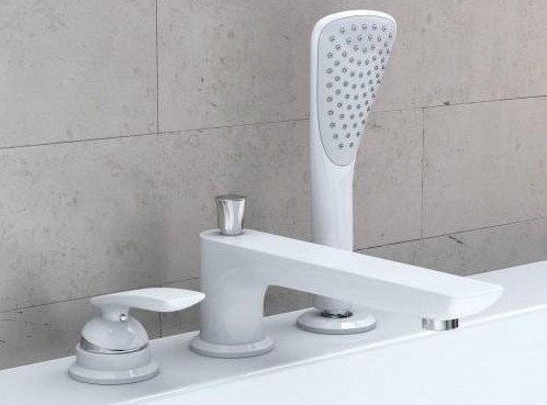 Змішувач для ванни DN 15 Balance (524479175) білий, Kludi - Зображення b344a-524479175_kludi.jpg