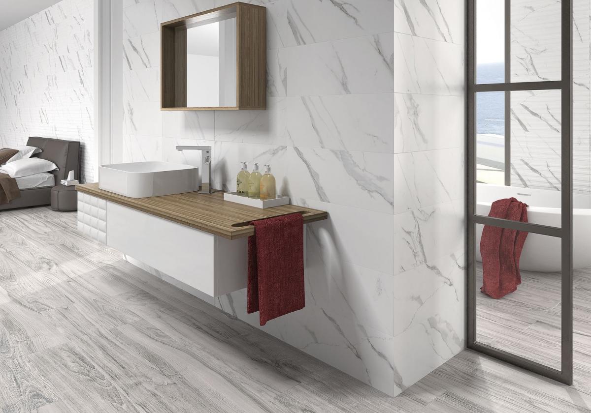 Плитка стінова Calacatta 297×600x9 Opoczno - Зображення c0ace-opoczno-calacatta-29-7x60-g1.jpg