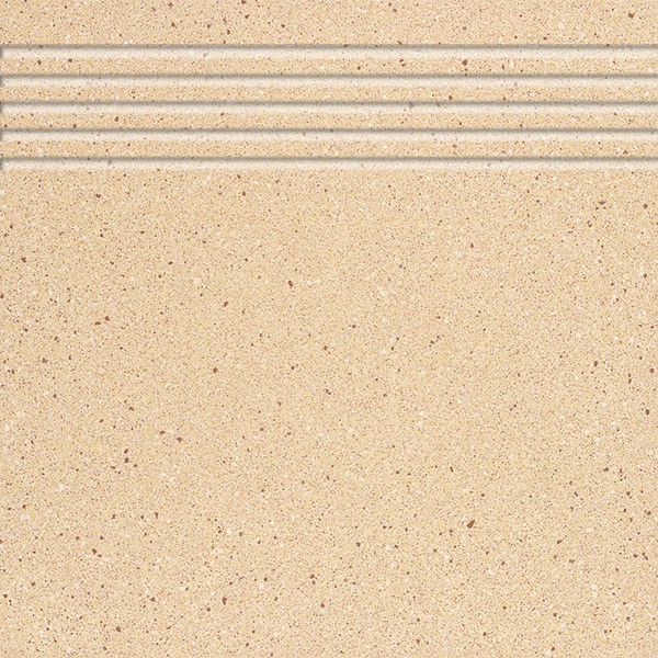 Сходинка пряма Quarzite Темно-бежевий NAT 300x300x8 Nowa Gala - Зображення