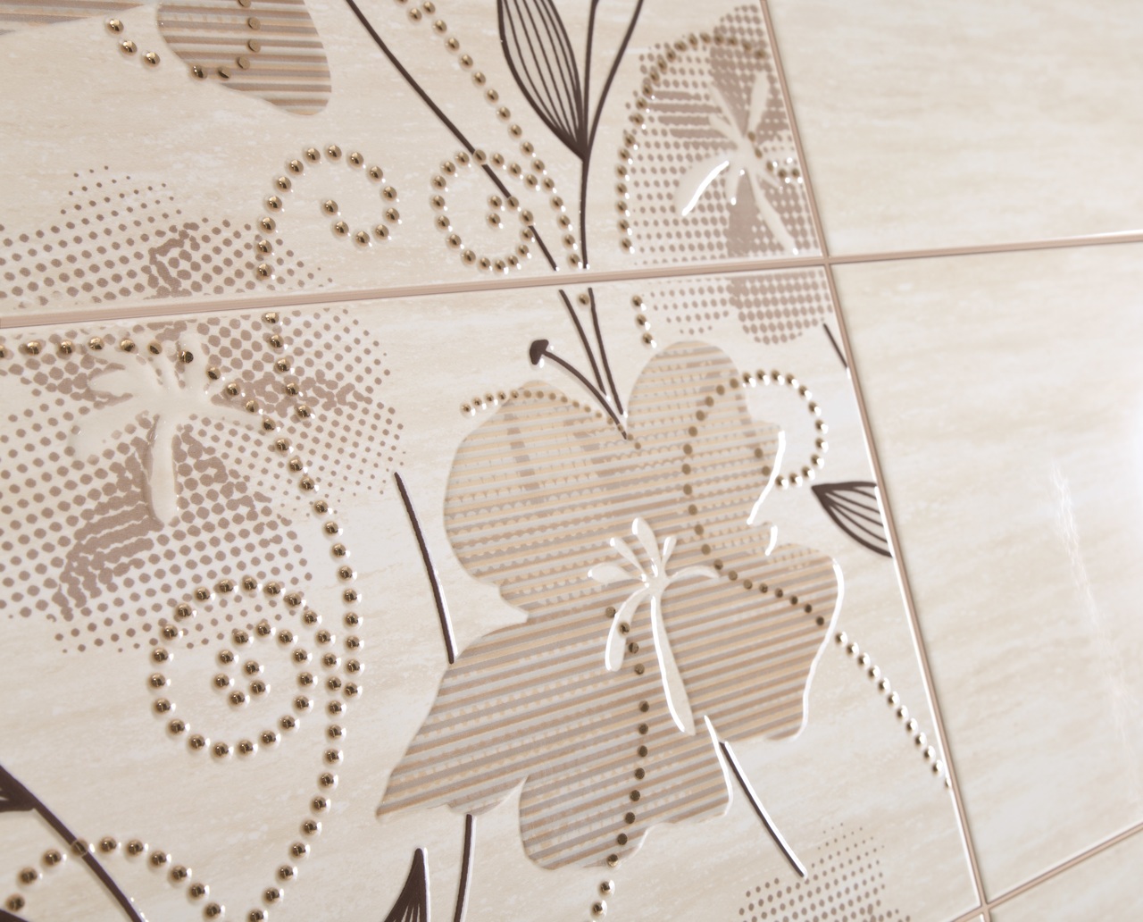 Плитка стінова Doppia Beige 250x400x8 Paradyz - Зображення c49aa-azienka_doppia_detal_2.jpg