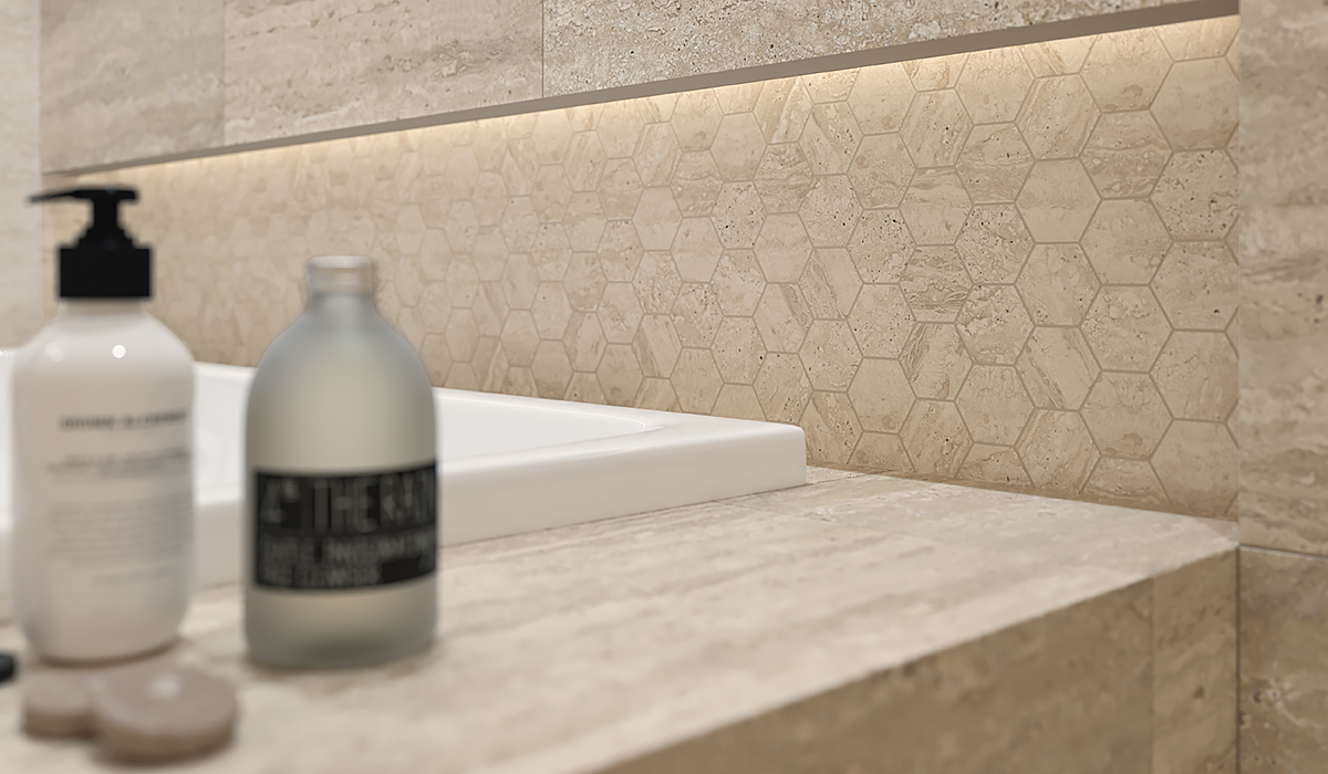 Плитка стінова Sunlight Sand Crema 300x600x9 Paradyz - Зображення c49f8-sunlight_lazienka_1_cam2_final.jpg