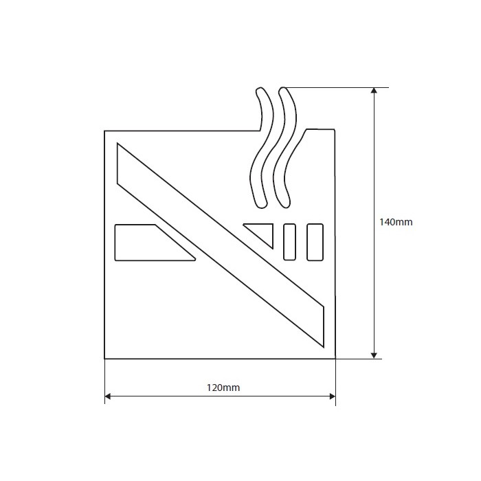 Табличка ”Палити заборонено” Hotel (111022055), Bemeta - Зображення c7bb3-2055-1.jpeg