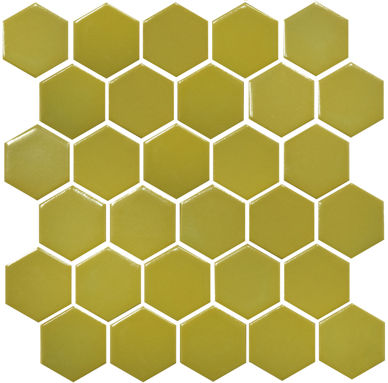 Мозаїка H 6016 Hexagon Olive 295×295x9 Котто Кераміка - Зображення