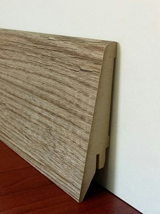 Плінтус МДФ Супер Профіль ПП 1682 Монблан Браун - Зображення