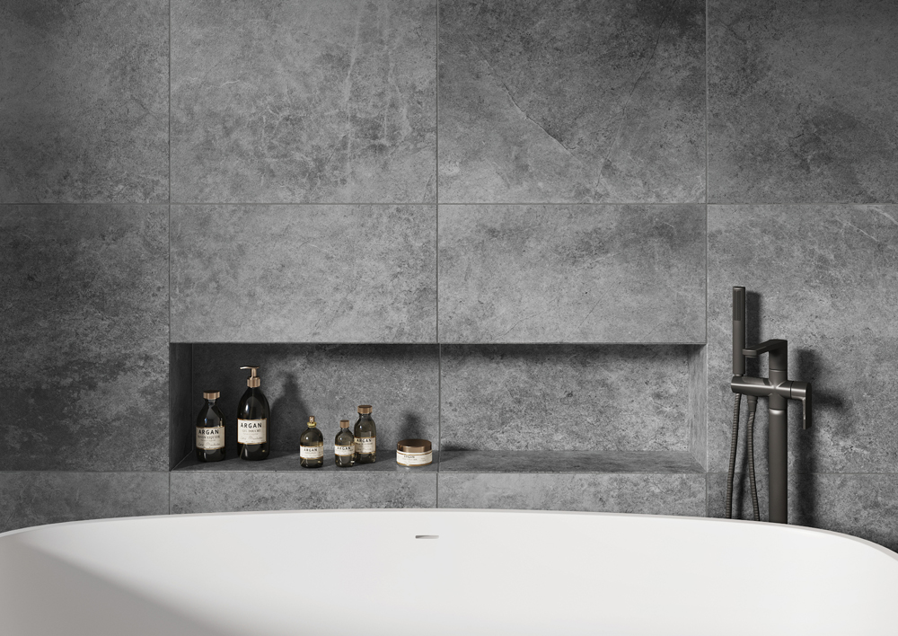 Плитка керамогранітна Tacoma Grey RECT 597x1197x8 Cerrad - Зображення cdacf-plitka-cerrad-gres-tacoma-grey2.jpg