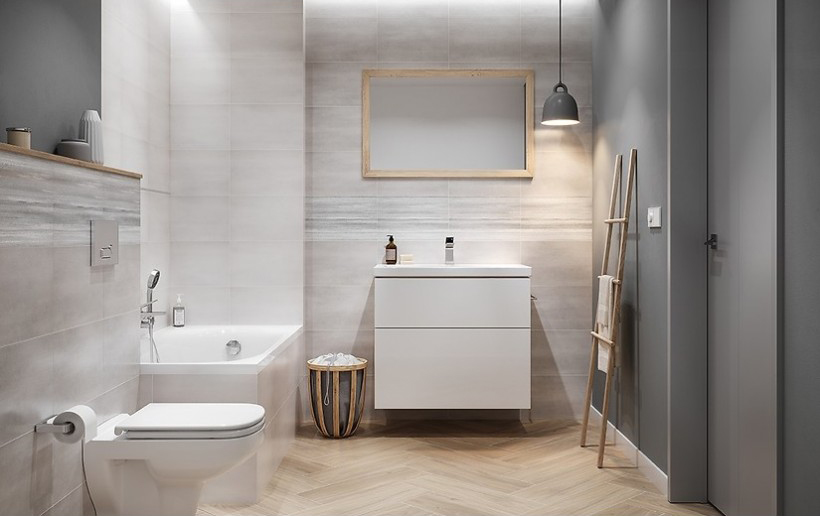 Плитка стінова Harrow PS 224 Grys 250x400x8 Cersanit - Зображення d1068-greycersanitplytka3.jpg