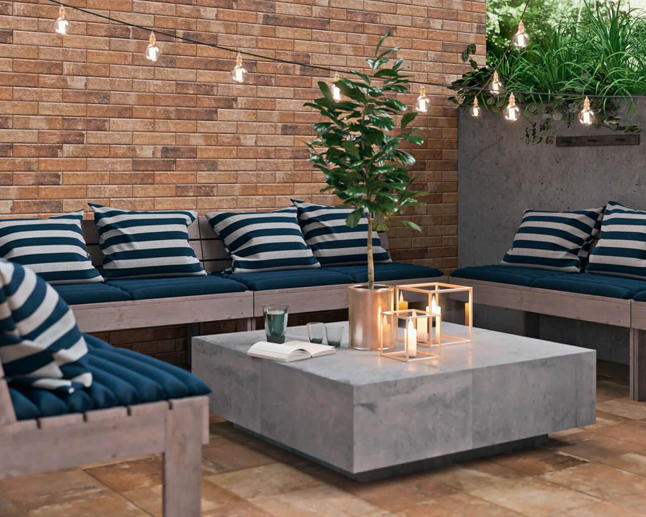 Цоколь Scandiano Rosso 81x300x11 Paradyz - Зображення d30d8-aranzacja-tarasu-scandiano-ceramika-paradyz.jpg