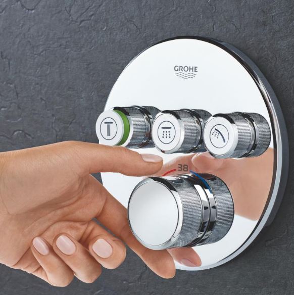 Смеситель Grohtherm SmartControl (29121000), Grohe - Зображення d3fea-2912-1.jpg