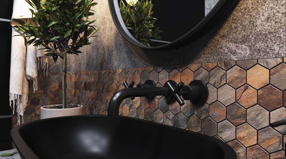 Мозаїка HP 6011 MATT Hexagon 295x295x9 Котто Кераміка - Зображення dc051-20000.jpg