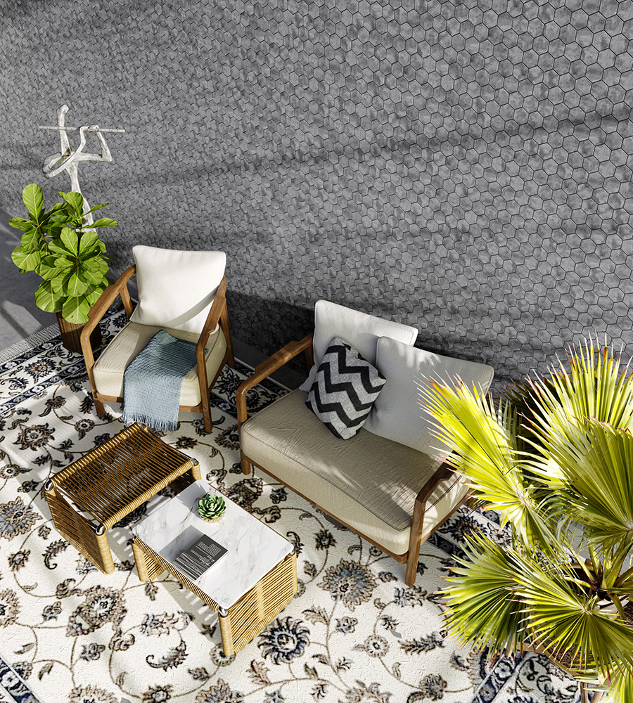 Мозаїка HP 6030 MATT Hexagon 295x295x9 Котто Кераміка - Зображення dc46b-50000.jpg