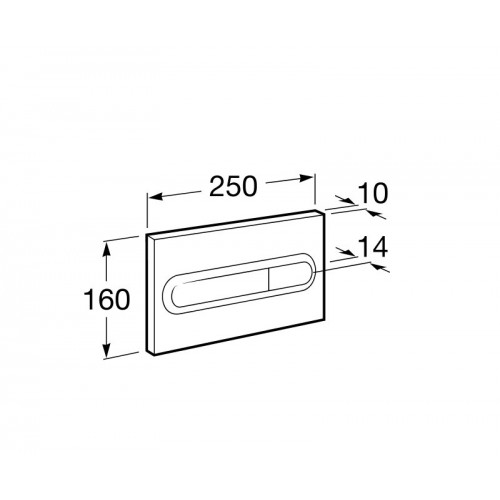 Кнопка зливу (A890095001) хром, Roca - Зображення dcec8-dlya-inst.s-mi-a890095001-podviyna-hromvv.jpeg