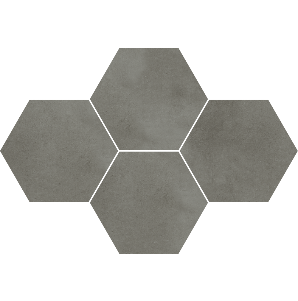 Мозаика Town Grey Mozaika Heksagon 283x408x9,5 Stargres - Зображення