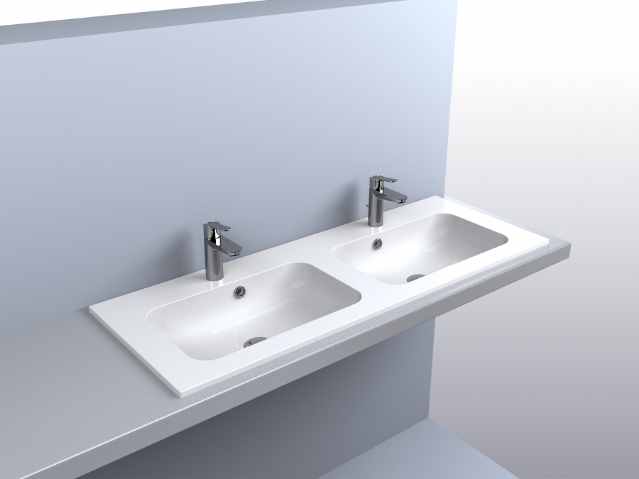 Умивальник DELLA 1200 - 2 MIRAGGIO - Зображення della12_2-1.jpg