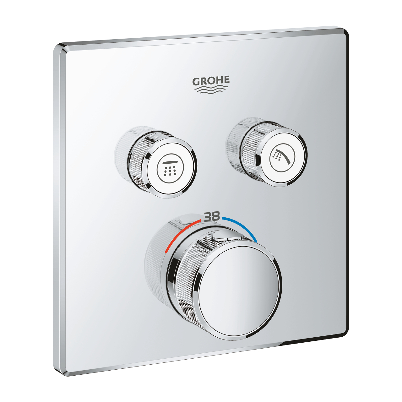 Змішувач Grohtherm SmartControl (29124000), Grohe - Зображення e0117-29124000_1_1.jpg