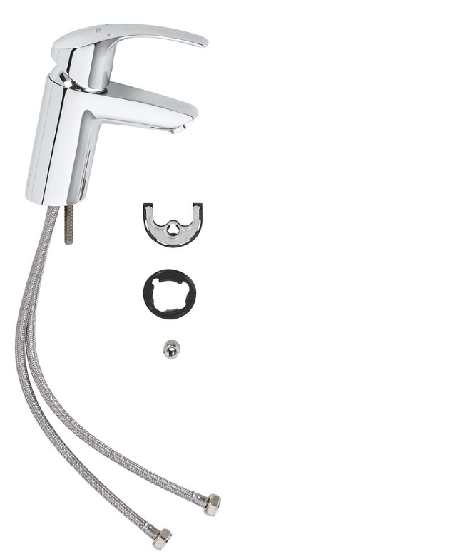 Змішувач для умивальника Eurosmart (32467002), Grohe - Зображення e5801-3246-2.jpg