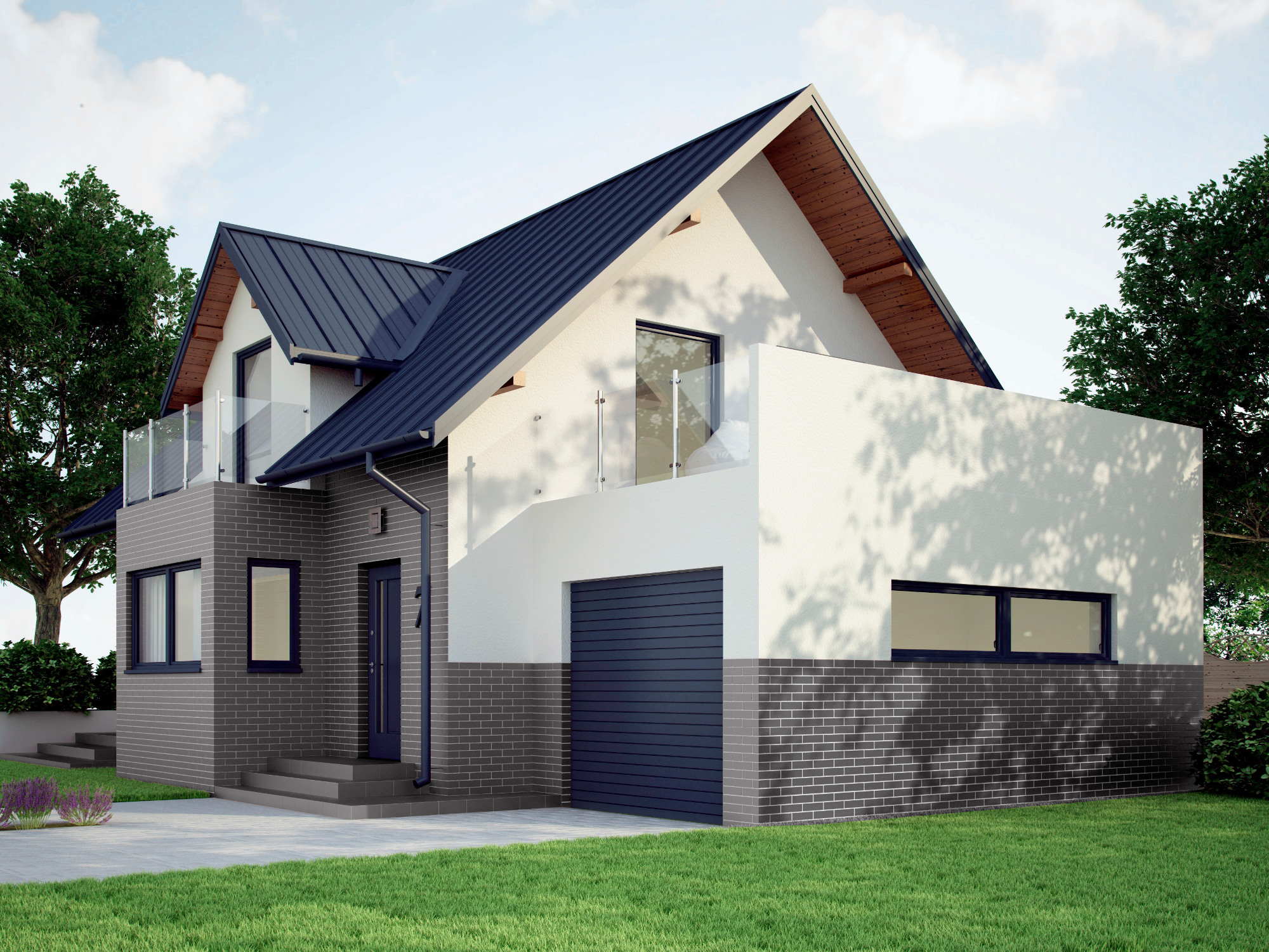 Плитка фасадна глазурована Szara 65x245x6,5 Cerrad - Зображення eba02-szara.jpg