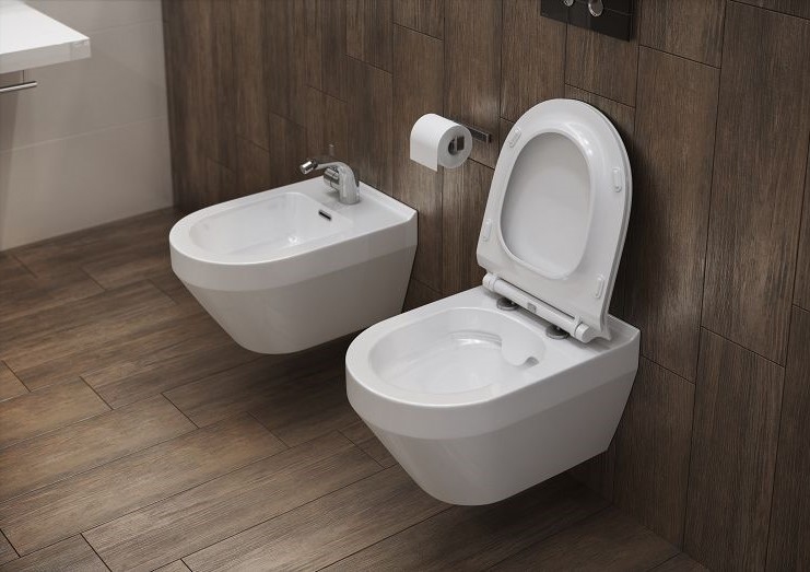 Біде підвісне овальне Crea, Cersanit - Зображення ec841-crea-cersanit.jpg