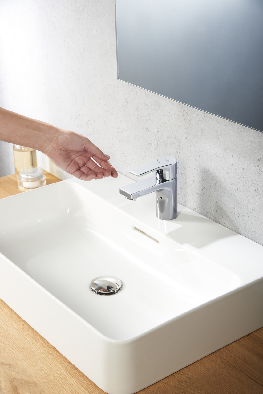 Смеситель для умывальника 75 DN 15 Zenta SL (482620565), Kludi - Зображення ed9dc-kludi_zenta_sl_482630565_pp_hoch_01.jpg