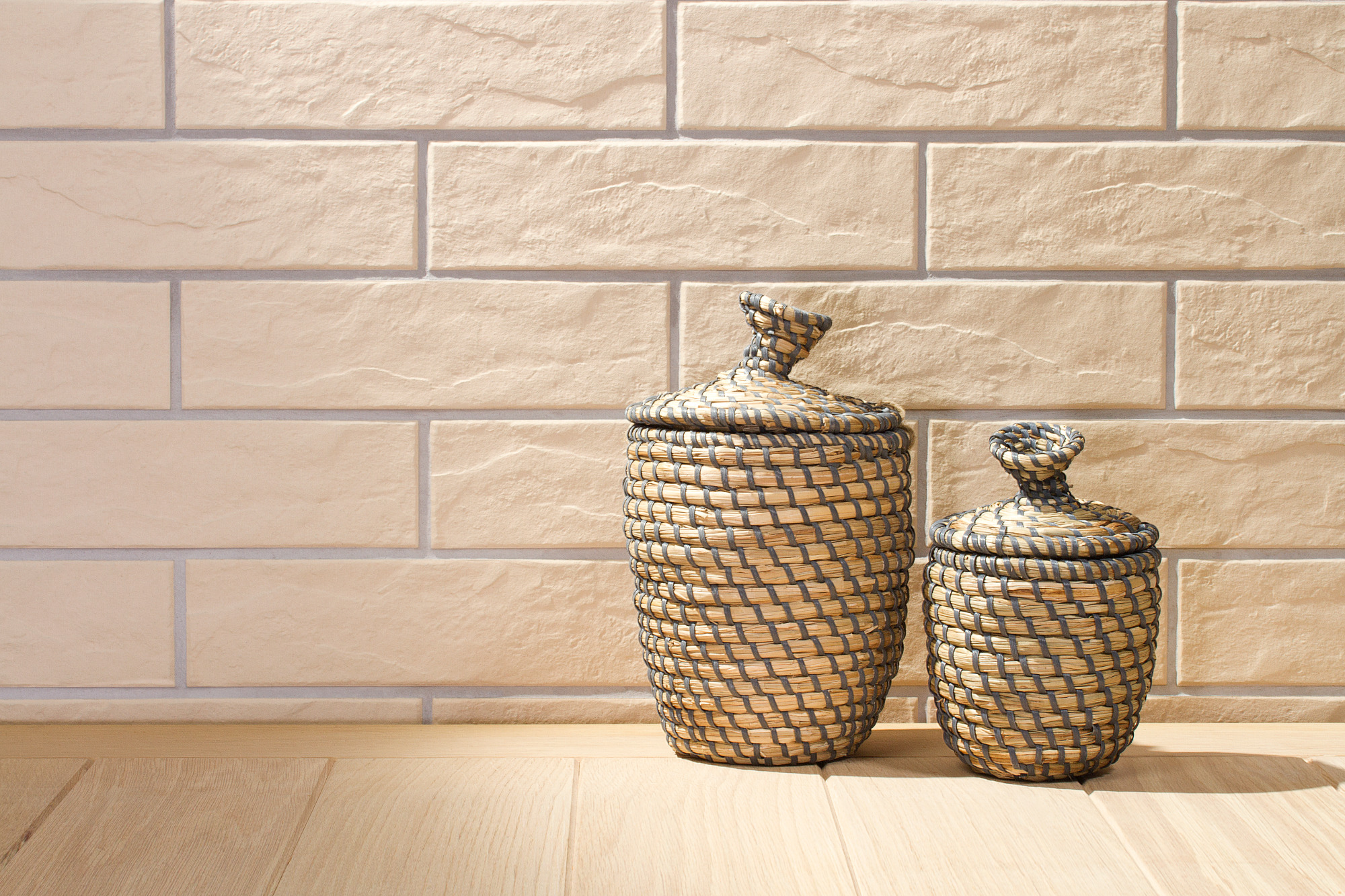 Плитка фасадна Krem RUST 65x245x6,5 Cerrad - Зображення ef7ec-krem_rustico.jpg