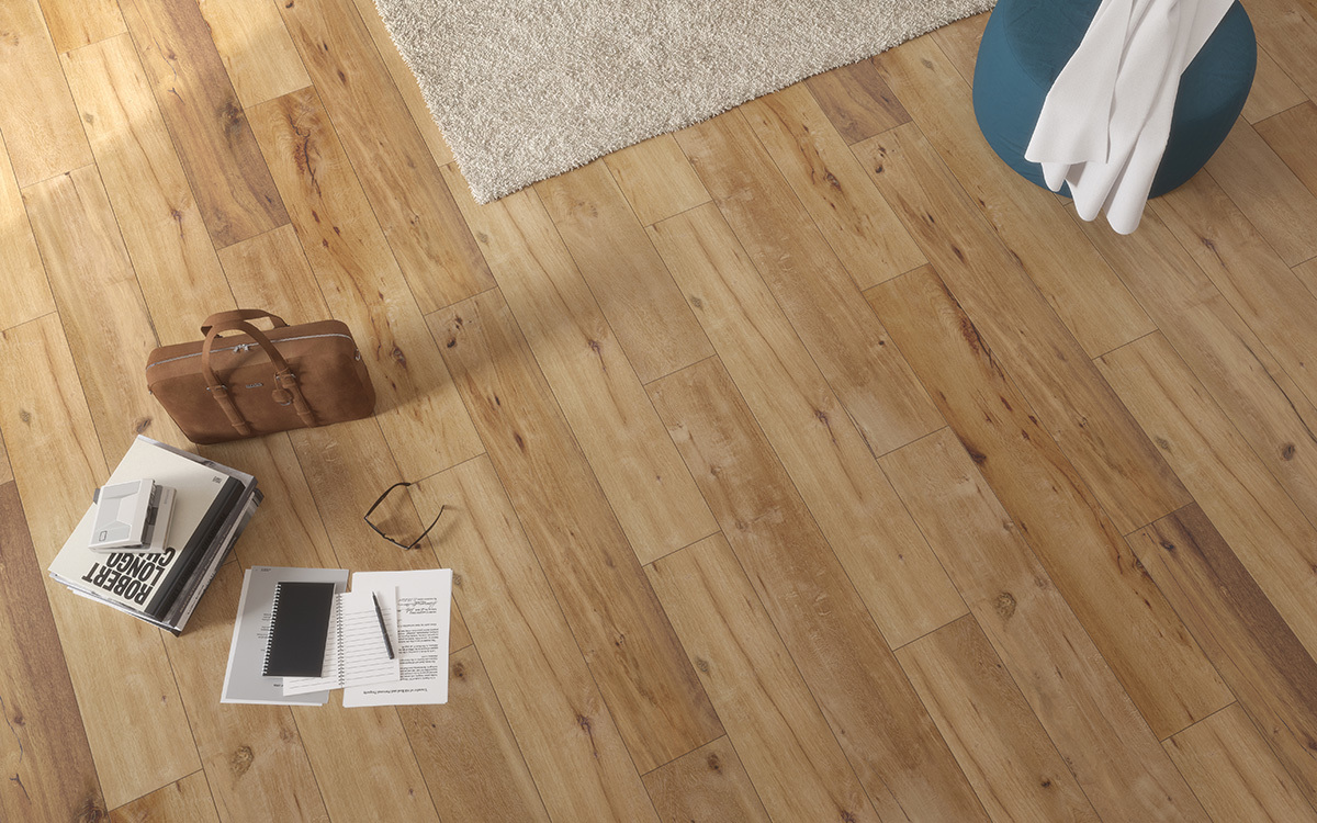 Плитка керамогранітна Cava Brown Rect 200x1200x10 Stargres - Зображення efda4-cava-honey-r..jpg