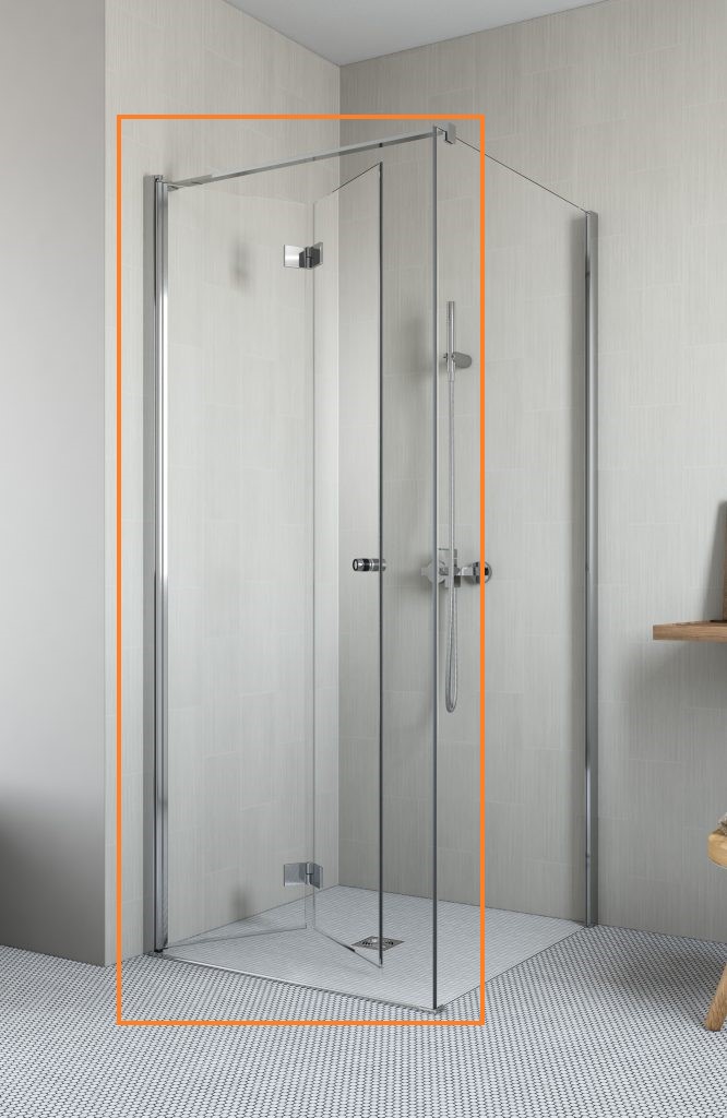 Душові двері Essenza New KDJ B 90 ліві, RADAWAY - Зображення