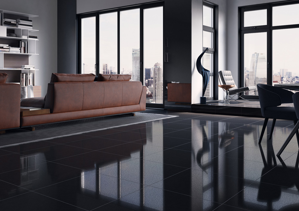 Плитка керамогранітна Cambia Black LAP 597x597x8 Cerrad - Зображення f2966-cambia_black_lappato_plan.jpg