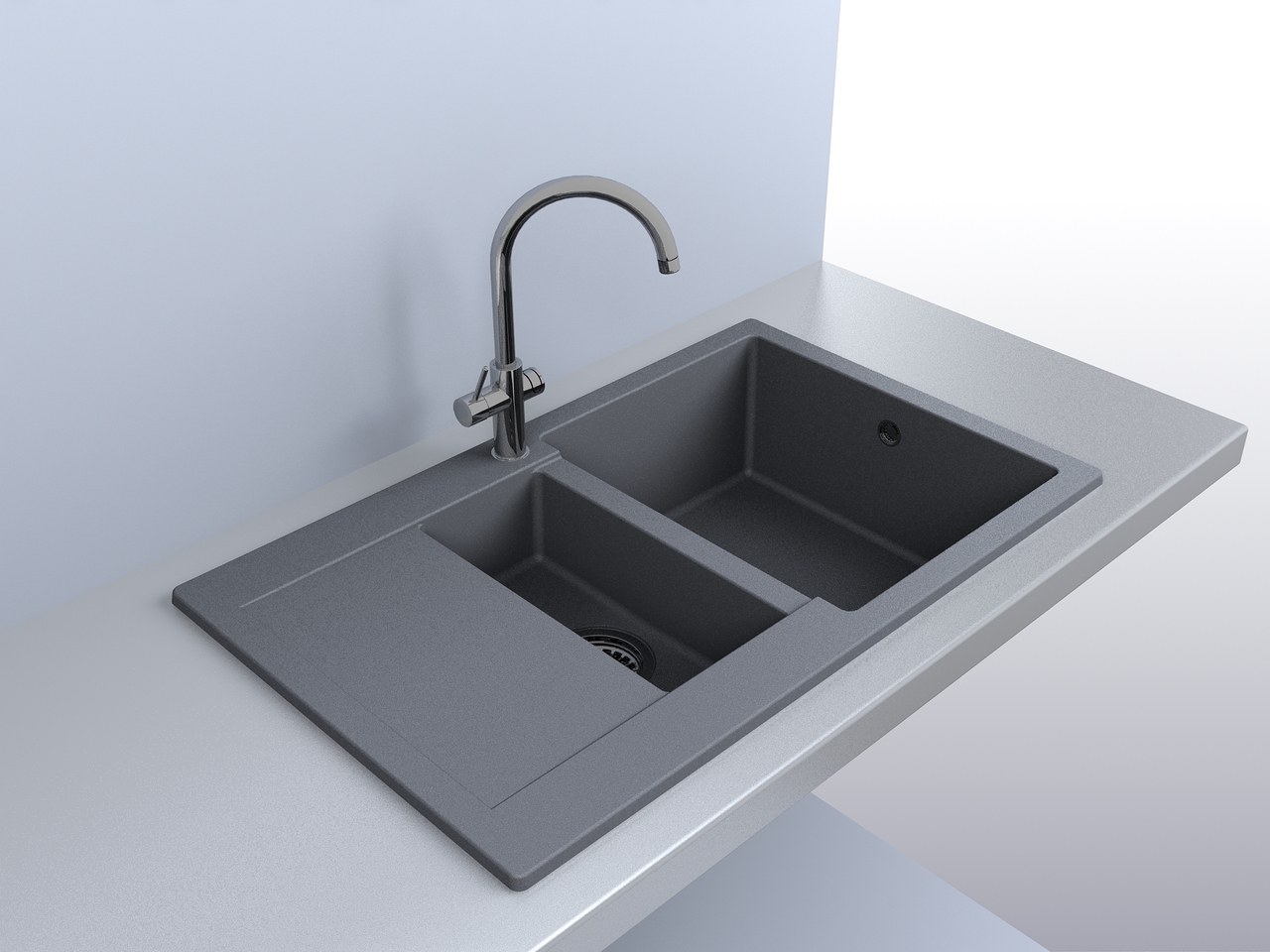 Кухонна мийка LA PAS Grey, MIRAGGIO - Зображення la_pas_g-1.jpg